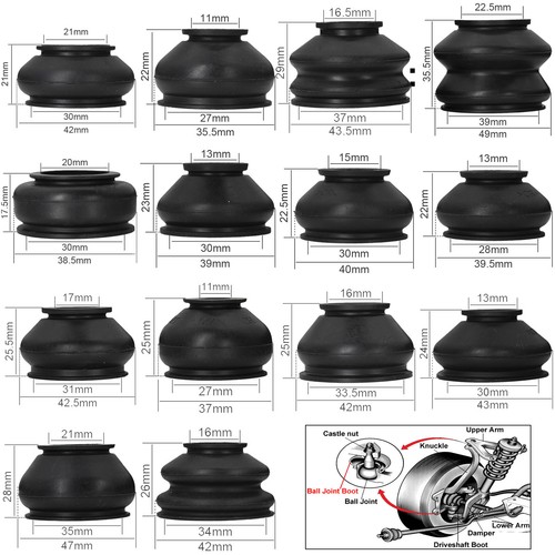 14x spurstangenkopf - 14x,